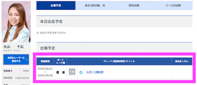 大山千広_復帰レース